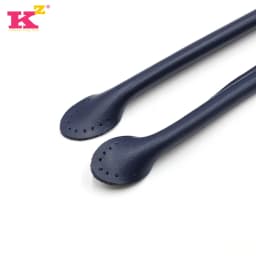 1Pair 40cm 50cm 60cm Cow Leather Bag Handle Shoulder Bag Strap Replacement Handbag Belt Straps for DIY Handmade Bag Accessories