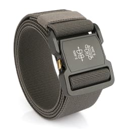 KOLBER 5cm Elastic Belt Men Aluminum Alloy Quick Release Buckle Tactical Outdoor Casual Belt 2 inch Hiking Stretch Girdle Male