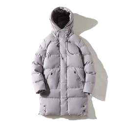 Winter Mid-Long Thick Military Padded Coat Men's Warm Jacket