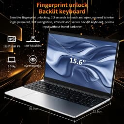 2026 Business Computer 15.6-inch Gaming Laptop Intel Core I9 10980HK IPS 4K Gaming Computer 16GB/32GB DDR3 1TB/2TB SSD M.2 Windo
