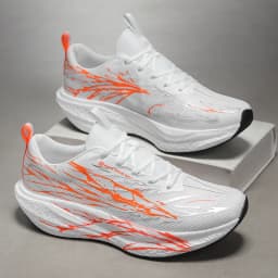 Wide Toe Box Running Sneakers Thick Cushioned Sole Lightweight Anti Slip for Men Women Gym Fitness Jogging Shoes