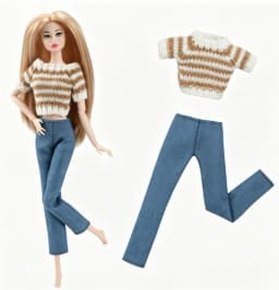 New style Toy accessories gift pretty clothes for your BB FR 1/6 scale dolls BBIKD21F