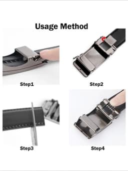 Men's Leather Belts Buckle Automatic Buckle Alloy Metal Automatic Belt Buckle High Quality Limited Fit 3.5cm Belt Accessories