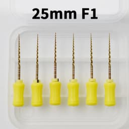 Dental Tools Gold Flexible Files Hand Endo Rotary Files Golden Endodontic Files 21/25mm NITI Endo Titanium Instrument Dentistry