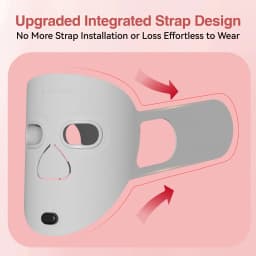 Red Light Therapy Photon Mask Hello Face M500S LED 630nm 850nm Near-Infrared Light Therapy Facial Mask Professional Beauty Care