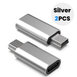 Elough Adapter Type C Female To Mini USB Male Connector For Phone PSP Camera MP3 Data Transfer Mini usb to typ c adaptador
