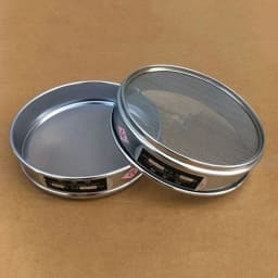 20cm Chrome Mesh Sieve for Sample Inspection 4 Mesh and 600 Mesh Stainless Steel Test Sieve for Laboratory and Industrial Use