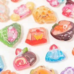 1Pc/Pack Cute 3D Sushi Candy Relief Stickers for Handmade Diy Scrapbooking Journaling Supplies