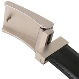 Men's Portfolio Patterned Plaque Leather Reversible Belt (Sizes 85cm-160cm)