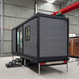 Cost Effective Outdoor Leisure Container House Hurricane Impact Resistant Aluminium Alloy Container Anti Theft Removable House