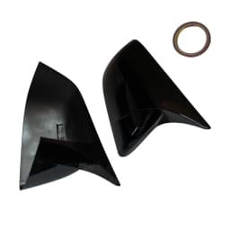 For Tesla Model Y 2019-2023 Rearview Mirror Cover ABS+Carbon Fiber Reversing Mirror Cover Car Modification Accessories