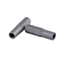 6.35mm 1/4" Insert Bit Adapter To System 4mm Hex Shank Electric Screwdriver Tools Micro Bit Socket Adaptor Holder