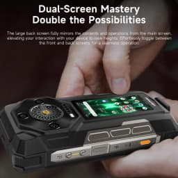 Ulefone Armor 33 Pro Rugged Phone 5G Dual Screen 6.95" 120Hz 16GB+512GB 25500mAh Battery 66W 64MP Night Vision NFC Smartphone