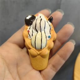 MAX Resign Ice cream poachers eggs burgers model food shoe buckles charms accessories decorations DIY for clog kids unisex gift