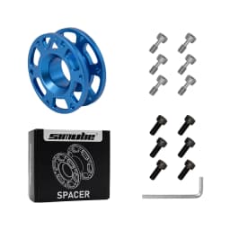 Simube Steering Wheel Spacers With 70 mm Bolt Pattern, Featuring CNC Machining and Anodized