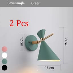 Modern Simple Wall Lamp Living Room Creative Background Wall Aisle Wall Lamp Nordic New Bedroom Bedside Lamp