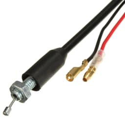 26mm Black Strimmer Trimmer Brush Cutter Handle Switch Throttle Trigger Cable For Various Strimmers / Trimmers / Brush Cutters