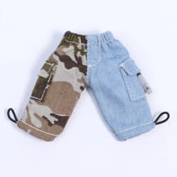 Ob11 Doll Clothes Jungle Camouflage Pants Pant + T-Shirt Dolls Accessories Clothing For Ob11,Obitsu11,Molly, 1/12bjd Doll