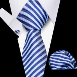 Men Business Tie Set Classic Plaid Dot Necktie Cufflinks Stripe Handkerchief For Wedding High Quality Formal Gravata Accessories