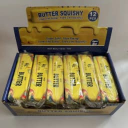 2026 Hot Butter Squishy Pu Slow Rising Squeeze Creative Multicolor Stress Relief Simulated Butter Anxiety Relief Fidget Toy