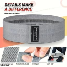 Fabric Resistance Hip Booty Bands Glute Thigh Elastic Workout Squat Circle Stretch Fitness Strips Loops Yoga Gym Equipment