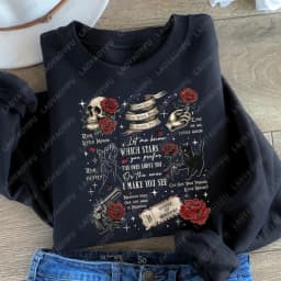 Run-Little-Mouse-Haunting-Adeline-Dark-Romance-Book-Hoodie-Spicy-Smut-Reader-Gifts-Black-Cat-Graphic-Pullover-Men-Women-Hoodie
