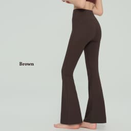 Women's High Waisted Tight Fitting Hip Lifting Slim Leg Long Yoga Flared Pants Breathable Comfort Fitness Leisure Sports Pants