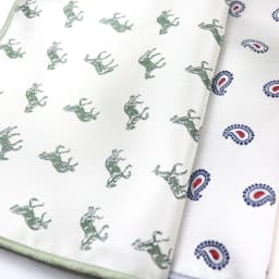 New White Color Pocket Square For Men Polyester Woven Horse Handkerchief 24cm Khaki Paisley Hanky Wedding Party Tuxedo Accessory