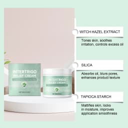 Skin Fold Soothing Cream Intertrigo Relief Helps Support Skin Comfort Moisture Friction Protection Fast-Drying Non-Greasy Smooth