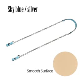 TANQU New Colorful Long Shoulder Bag Chain with Faux Leather Strap Clip Closure for OPocket Obag O Bag