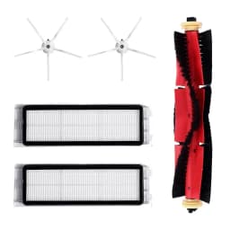 For Roborock S5 S50 S51 S52 S55 S6 S6 Pure S6 MaxV for Xiaomi 1st / SDJQR01RR Vacuum Cleaner Roller Brush Filter Wheel Mop Part