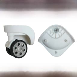 Universal Luggage Wheel Replacement Parts Quiet Universal Spinner Wheels Repair for Suitcase Password Box Shock Absorption