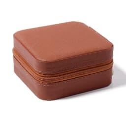 1 Pc Portable Travel Mini Jewelry Box Leather Jewelry Ring Necklace Organizer Case Storage Gift Box Girls Women