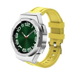 Modification Kit Case For Samsung Galaxy Watch6 Classic 47mm 43mm Stainles Steel Metal Strap Bracelet Galaxy6Classic Rubber Band