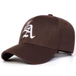 Unisex Gothic LA Embroidery Baseball Caps Spring Autumn Outdoor Adjustable Casual Hats Sunscreen Hat Sports Cap