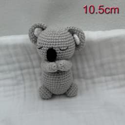 Handmade Kid Room Deco Stuffed Plush Toy Animal Amigurumi Handcrafts Kids Gifts Soft Fox Cow Lamb Birthday Sleeping Dolls