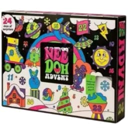 24Pcs Nee‑Doh Squish Fidget Advent Calendar Blind Box Squeeze Stress Relief Toy Christmas Holiday Countdown Surprise Gift Box