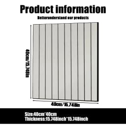 40cm X40cm Grid Wallpaper Waterproof and Moisture-Proof Self-Adhesive Wallpaper Living Room Bedroom Wall Decoration Wall Sticker