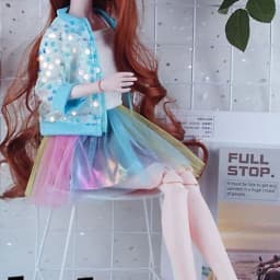 60cm BJD Doll's Clothes Skirts 1/3 bjd Wakatide's Winter Leather Suit fullset cloth for 60cm BJD Doll