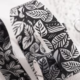Journal GO 3cmx2m Black and White Plants Leaves Masking Tape for Collage Junk Journal Scrapbooking diy Stationery Dark Style