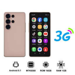 SERVO S25 Ultra Mini Smartphone 2 SIM 3G WCDMA Android OS 16GB ROM Play Store Wi-Fi Hotspot 4.0" Small Smart Phones With Stylus