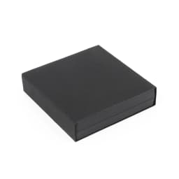 Black 3D Free Stand Suspension Floating Case Frame Membrane Display For Jewelry Storage Ring Earrings Necklace Accessories Box