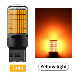 2pcs High Power Car LED Light Glass 4014SMD Canbus 1156 P21W PY21W 1157 P21/5W 7440 W21/5W W21W Turn Signal Lamp Tail Indicator