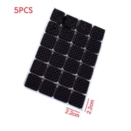 1/5Set Non-slip Self Adhesive Furniture EVA Table Chair Feet Pads Round Square Sofa Chair Leg Sticky Pad Floor Protectors Mat
