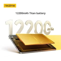 [New Launch] realme Pad 3 5G Global Version 256GB Dimensity 7300-Max 120Hz 2.8K Display 12200mAh Titan Battery 45W Charge