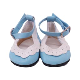 Suitable For 18 Inch Dolls, 43cm Doll Shoes, Sweet And Fashionable Lace Leather Shoes, Bow Leather Shoes, Children's Gifts