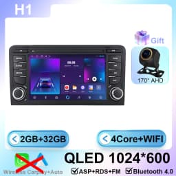 Car Radio For Audi A3 8P 2003-2011 S3 RS3 Sportback Multimedia GPS Autoradio Player Wireless Carplay Android Auto Head Unit 2din