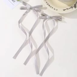 2pcs Long Tassel Ribbon Hairpin Cute Candy Bow Clip for Women Girls Party Gifts Headwear Side Clips Hair Accessories Wholesale