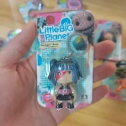 LittleBigPlanet Sackboy Cute Game Anime Figurine Keychain Models Kawaii Little Big Planet Robot Kitty Action Figure Toys Gift