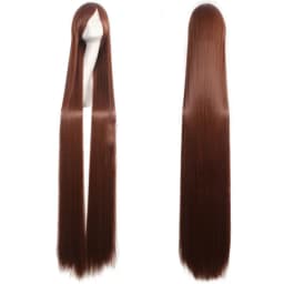 100cm Colourful Wig Long Staight Cosplay Anime Costume Party Wigs Synthetic Heat Resistant Wig